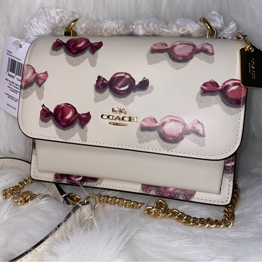 Coach 🍬 Mini Klare Crossbody Bag With Candy Print New